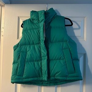 lululemon athletica Green Puffer Vest